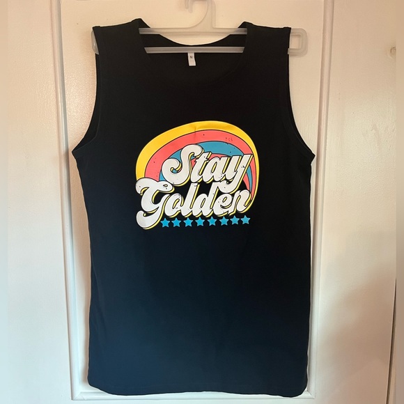 🎯Stay Golden Sleeveless Tank Top - Picture 13 of 15